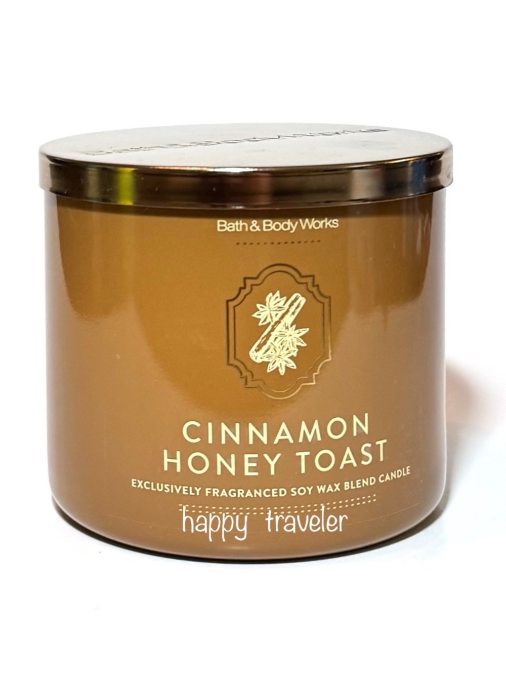 CINNAMON HONEY TOAST 3-Wick Candle - Picture 1 of 3